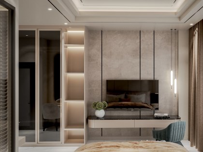 Mẫu thiết kế thi công nội thất phòng ngủ | PN-SC-4547