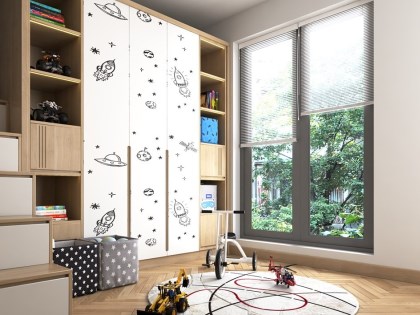 Mẫu thiết kế thi công nội thất phòng ngủ trẻ em | KID-SC-2282