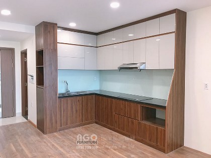 Thi công nội thất căn hộ chung cư Gateway 2 phòng ngủ | AGO-CC-05