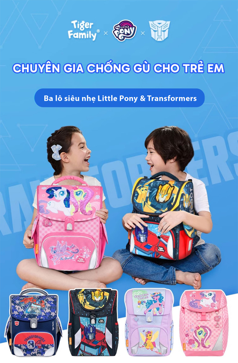 Balo chống gù cao cấp TIGER FAMILY TG-055A (thương hiệu Đức)