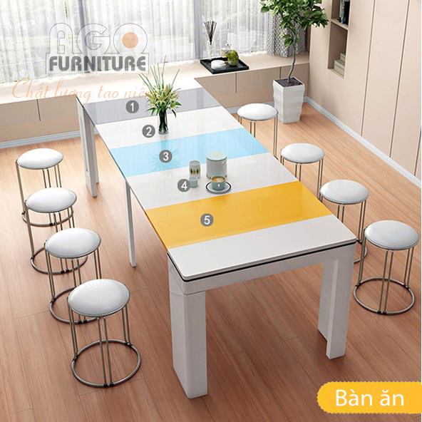 Bàn ăn thông minh kéo dài hiện đại | BATM-01