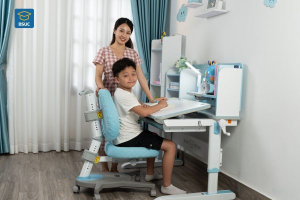 Bàn học thông minh BSUC DRZ-12008 và ghế DRY-801-2