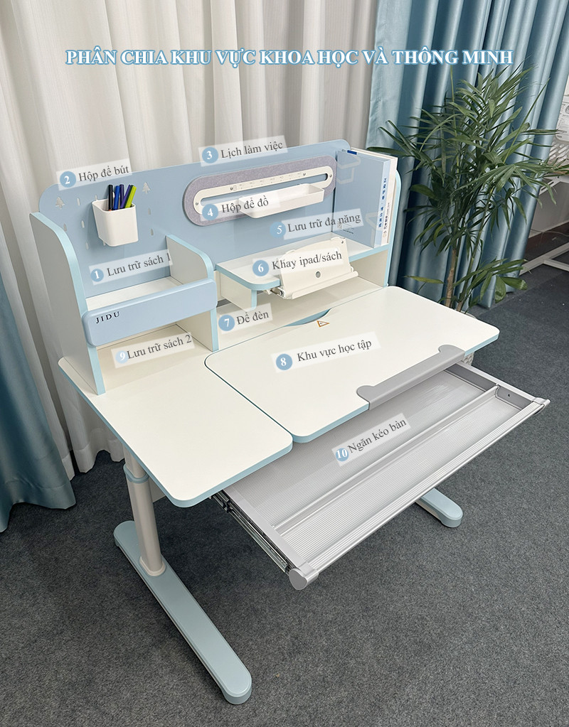 Bàn học thông minh chống gù JD-6100