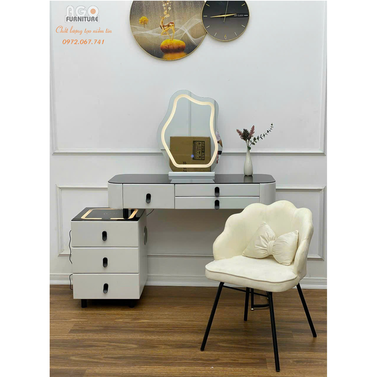 Bộ bàn phấn thông minh nhập khẩu | ABP27