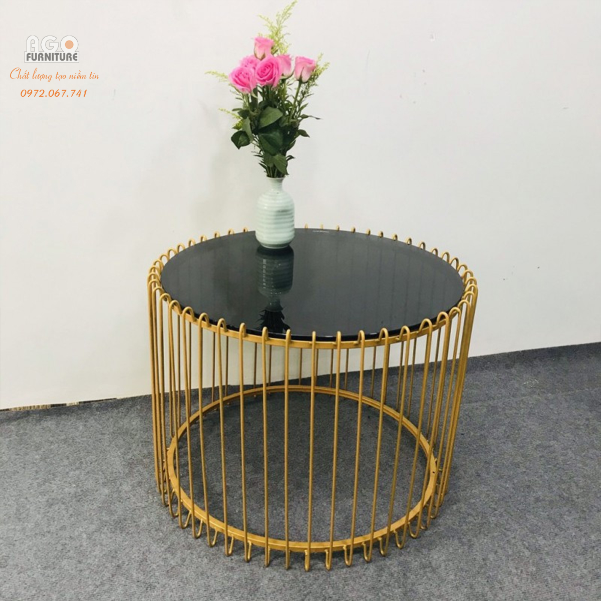 Bàn Sofa Lồng Chim 60*60