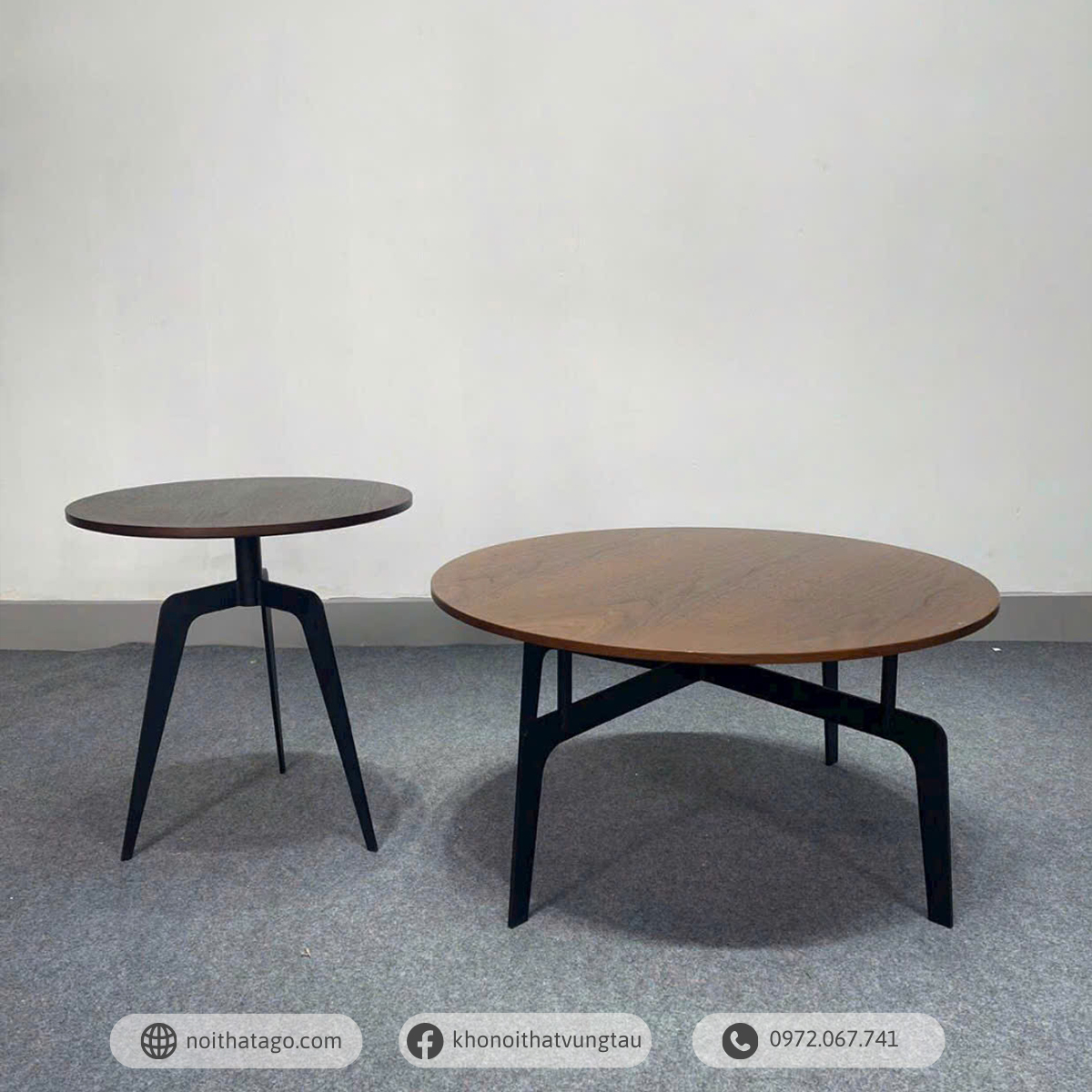Bàn Trà Đôi Phong Cách Hiện Đại | TKA-01