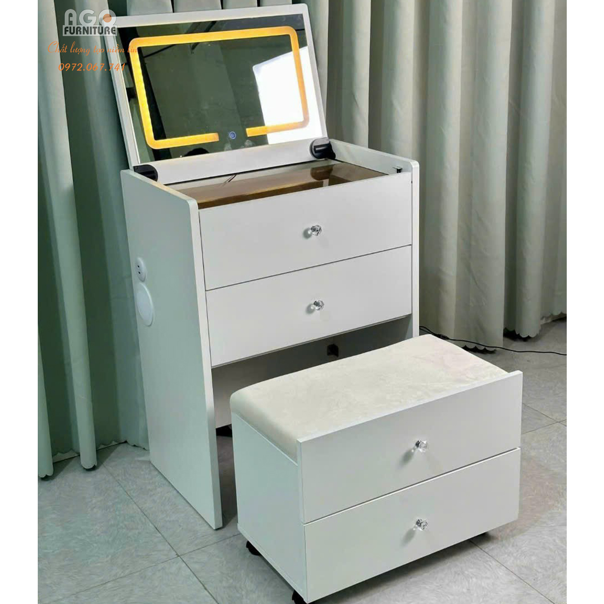 Bàn trang điểm mini nhập khẩu | ABP10
