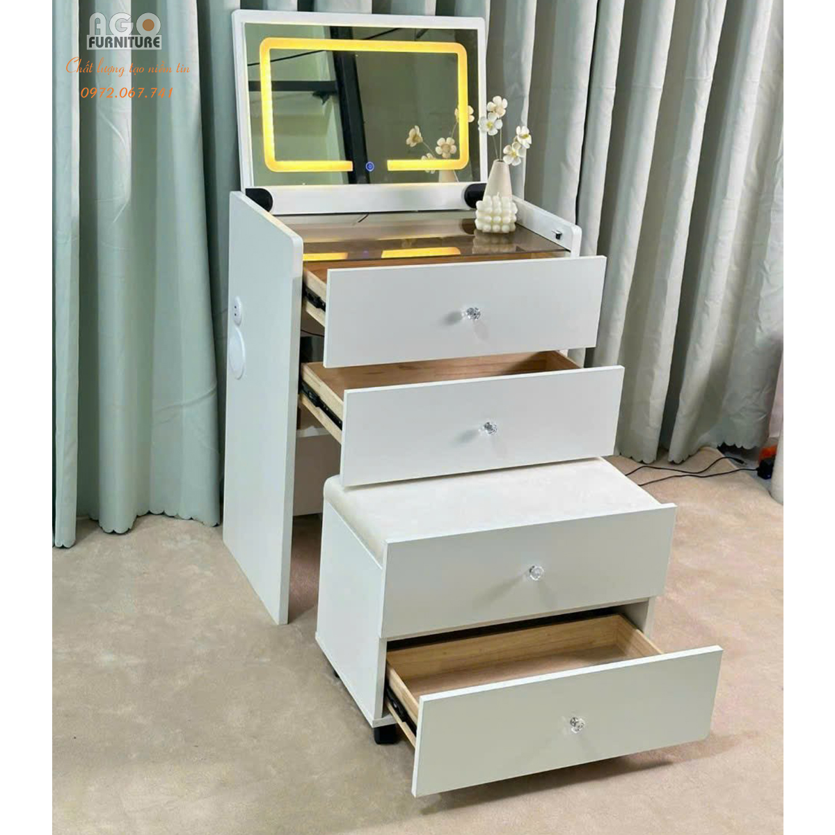 Bàn trang điểm mini nhập khẩu | ABP10