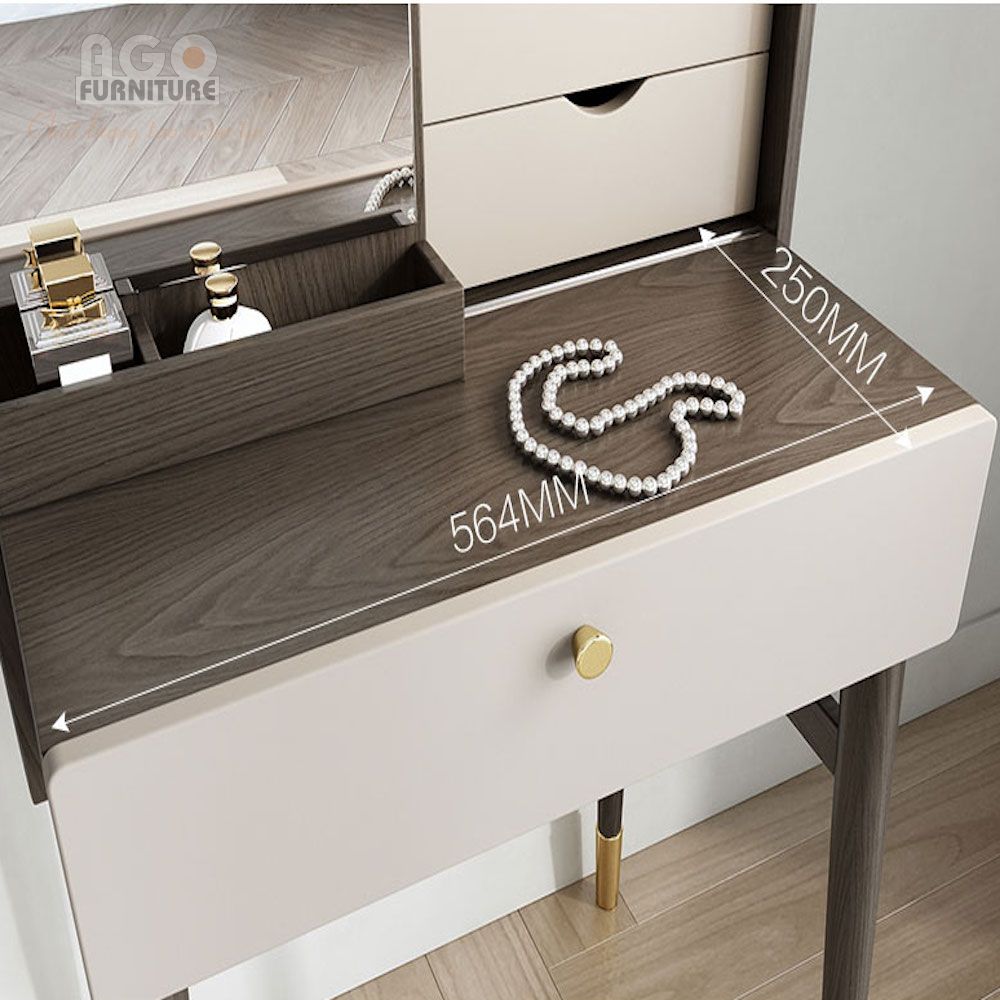Bàn trang điểm nhỏ phong cách Bắc Âu | BTD-08