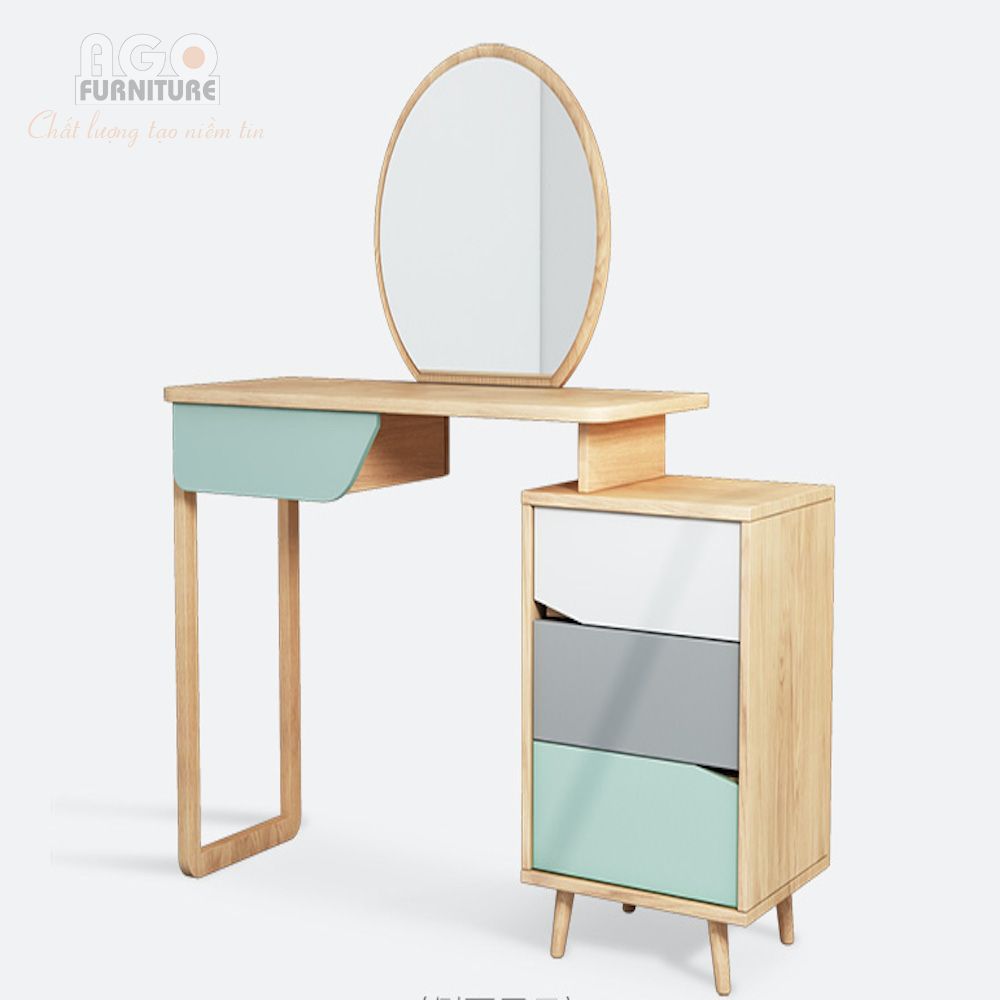 Bàn phấn phong cách Bắc Âu hiện đại tối giản | BTD-02