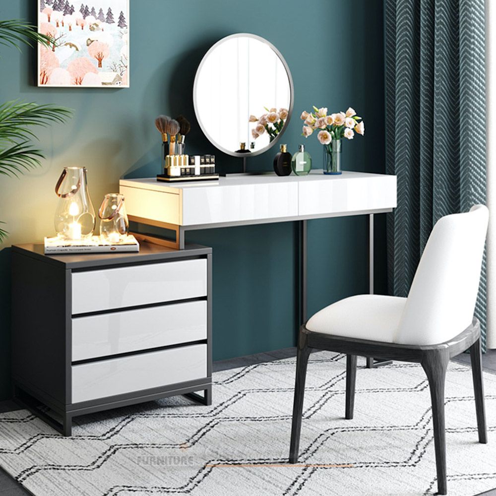 Bàn trang điểm phong cách Bắc Âu tối giản | AGO-BTD07