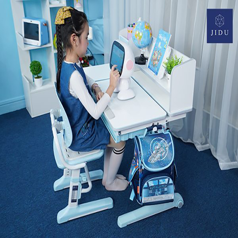 Bộ bàn ghế chống gù trẻ em dài 100cm mã JD-5100 và ghế JD-506