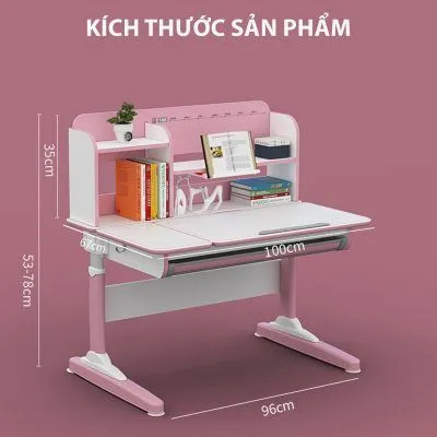 Bộ bàn học chống gù chống cận BSUC DRZ-10003 và ghế JD-505M