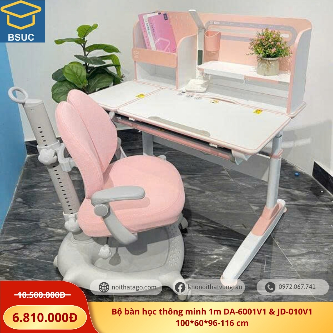 Bộ bàn học thông minh DA-6001V1 & DJ-010V1