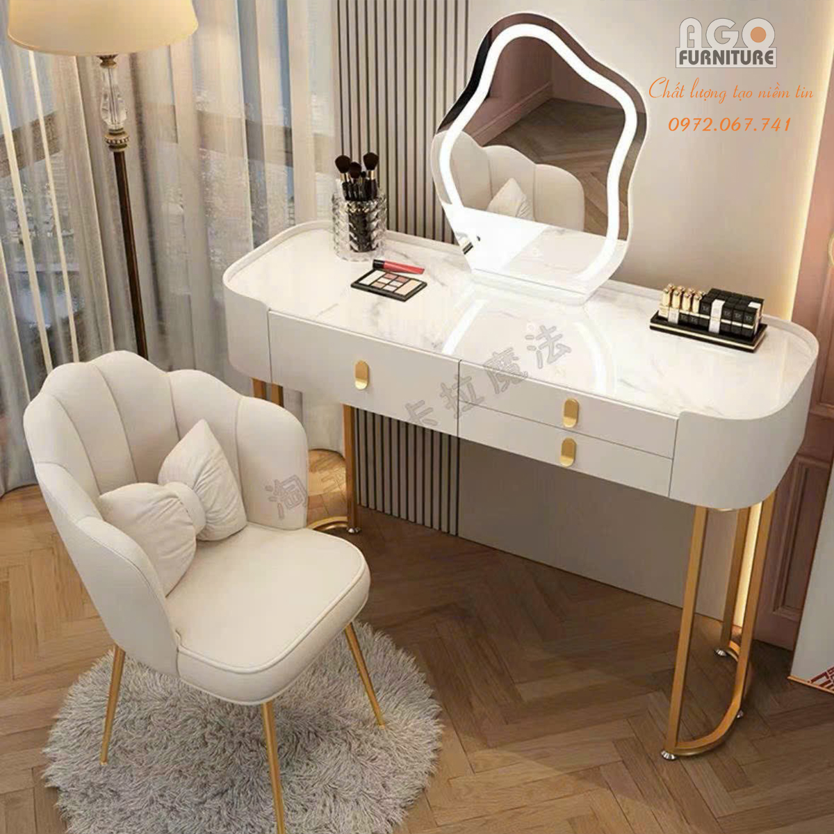 Bộ bàn phấn nhập khẩu - ABP29