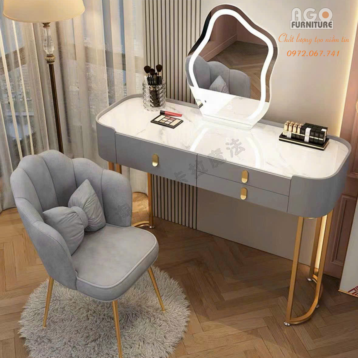 Bộ bàn phấn nhập khẩu - ABP29