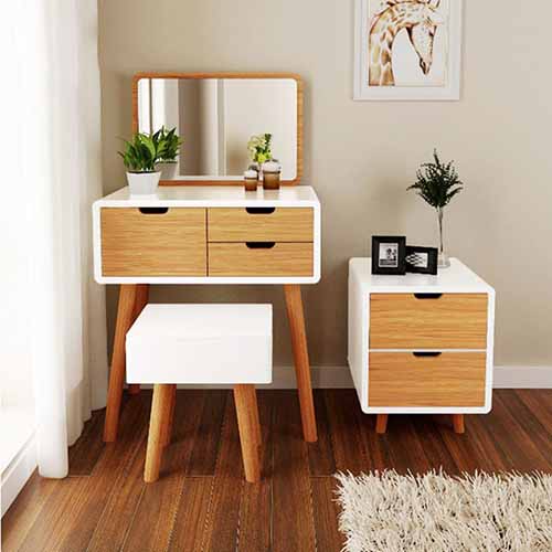 Bộ bàn phấn thông minh ba ngăn kéo I BTD-03