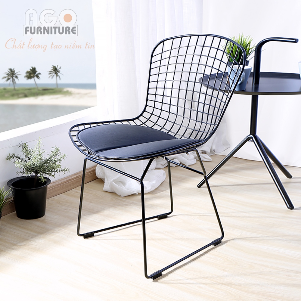 Bộ bàn trà sắt sơn tĩnh điện ngoài trời – Mã: S703