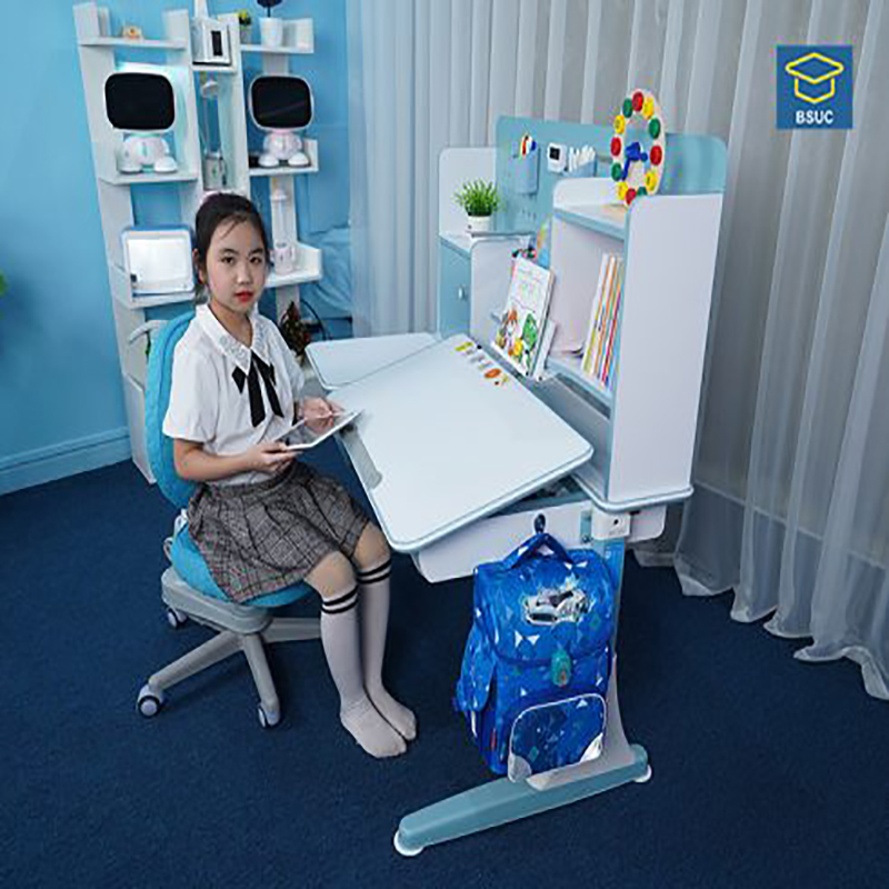 Bộ sản phẩm bàn chống gù cao cấp 120cm mã DRZ-91200 và Ghế DRY-502