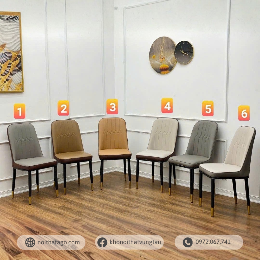 Ghế ăn bọc da cao cấp nhập khẩu | G251