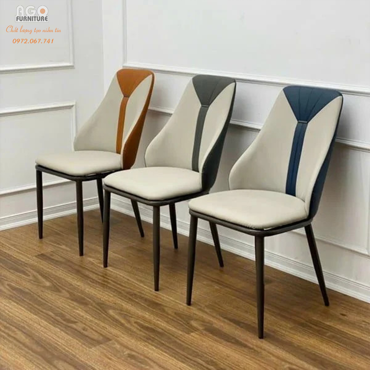 Ghế Ăn Bọc Da Cao Cấp Spot Nhập Khẩu