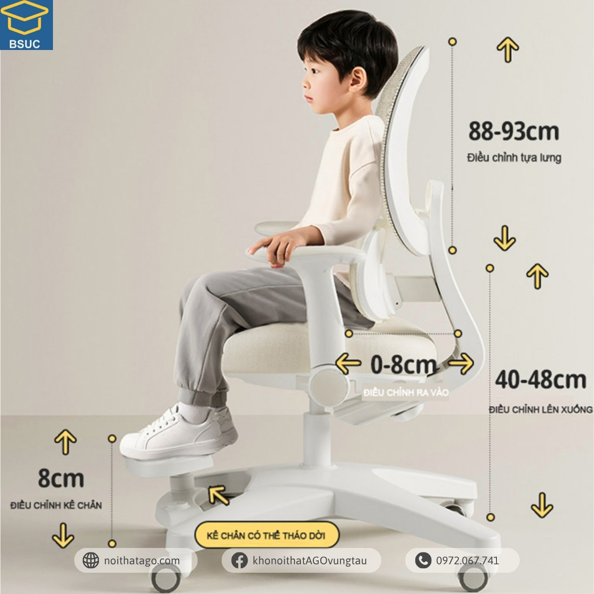 Ghế chống gù BSUC DSY-1009