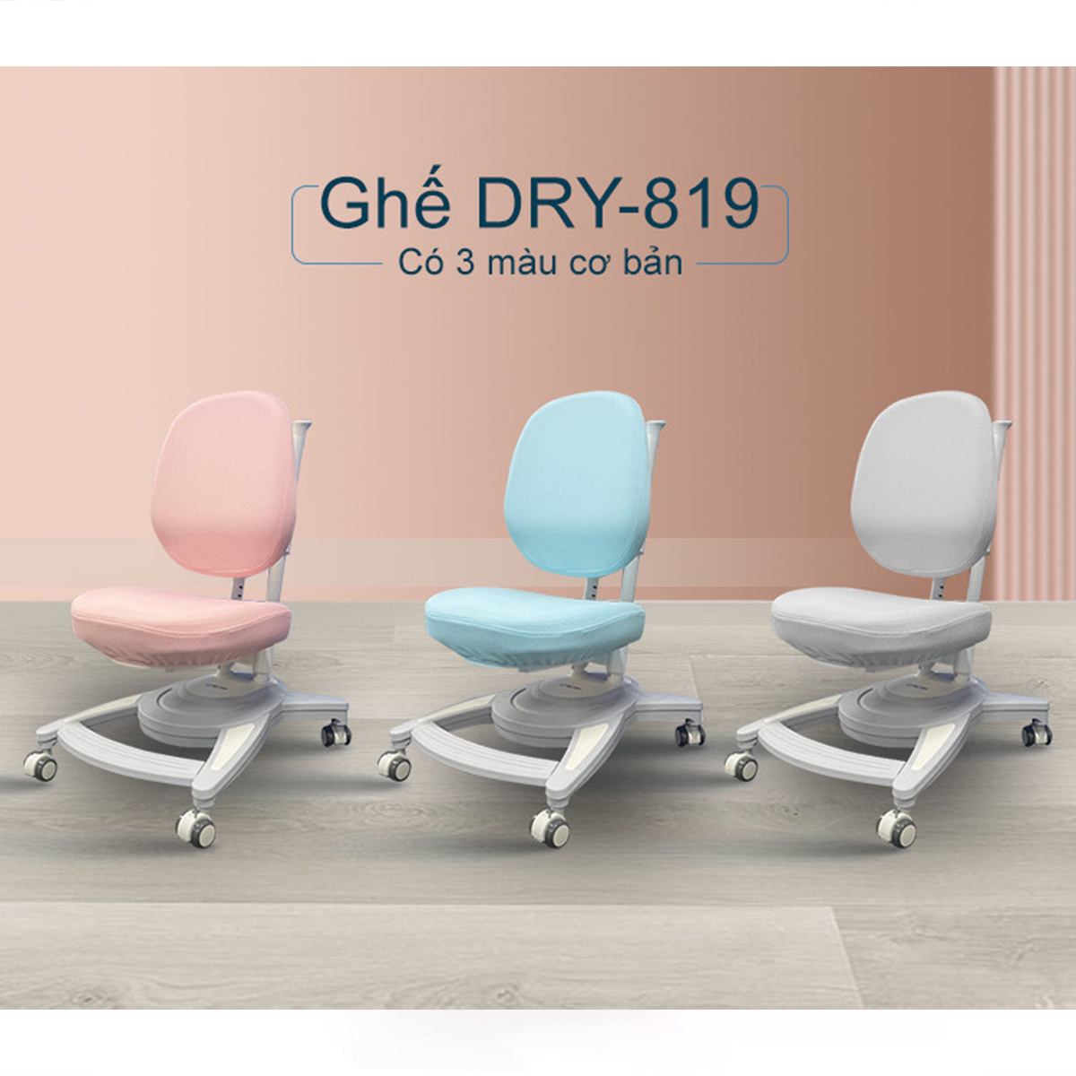 Ghế chống gù lưng thế hệ mới dành cho bé DRY-819