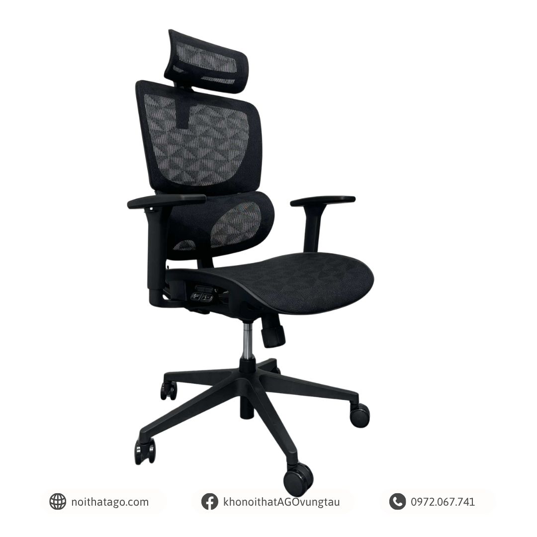 Ghế công thái học, ghế xoay văn phòng đẹp BC-102