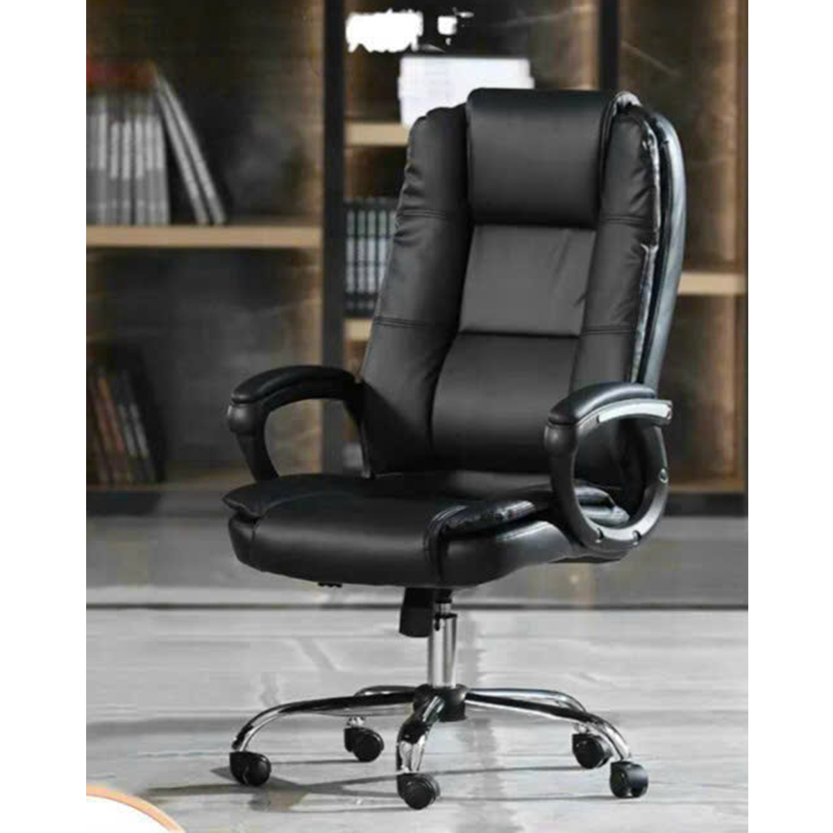 Ghế giám đốc chân xoay lưng da - S972