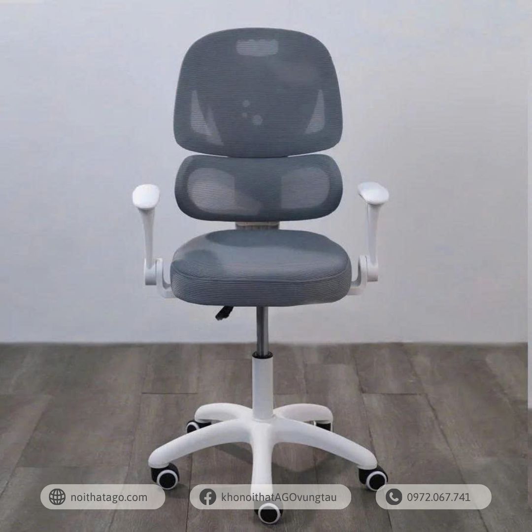 Ghế lưới học sinh chân xoay AG02