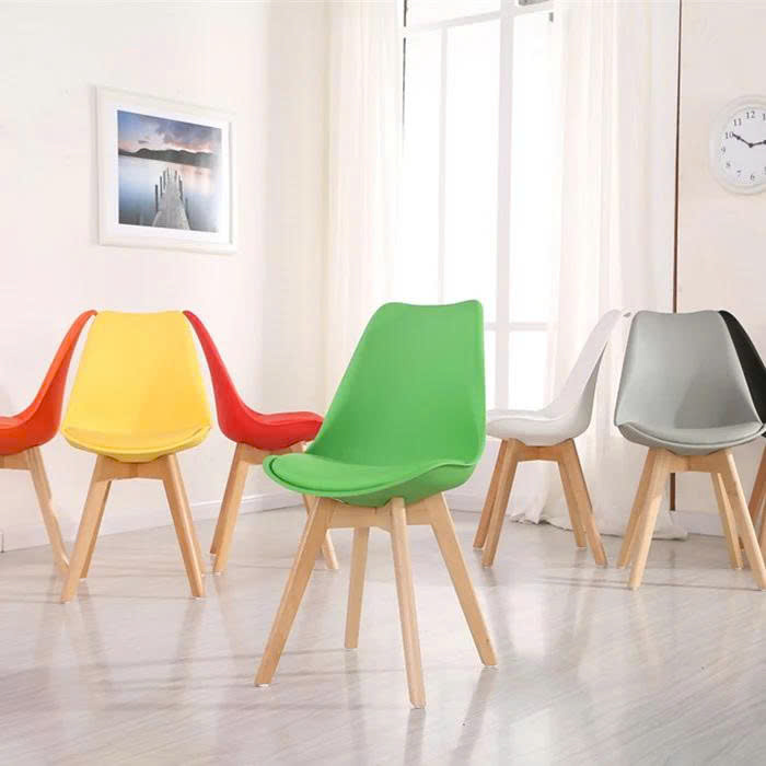 Ghế mặt nệm chân gỗ | 205
