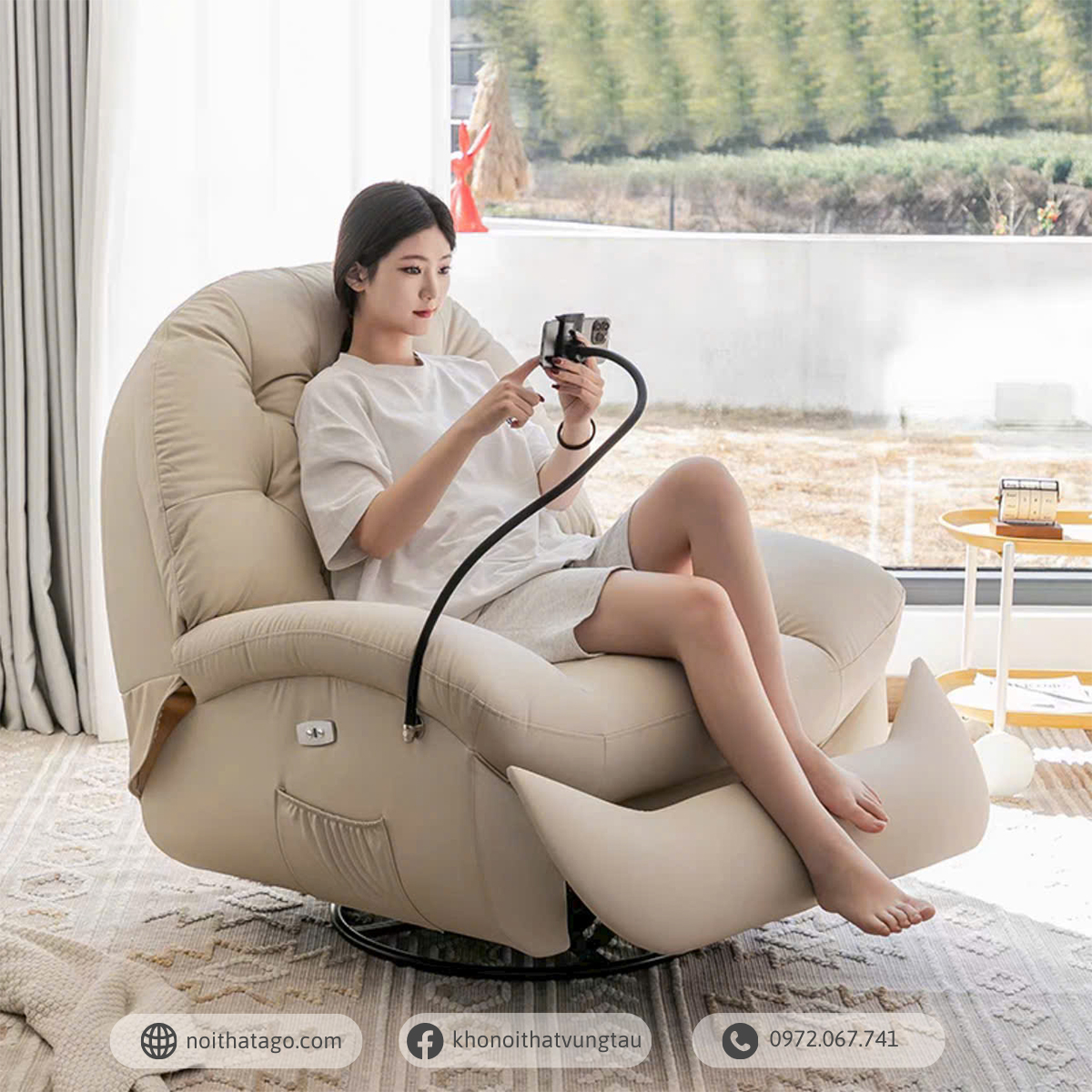 Ghế thư giãn đa năng | GKA-08 [HOT 2024]