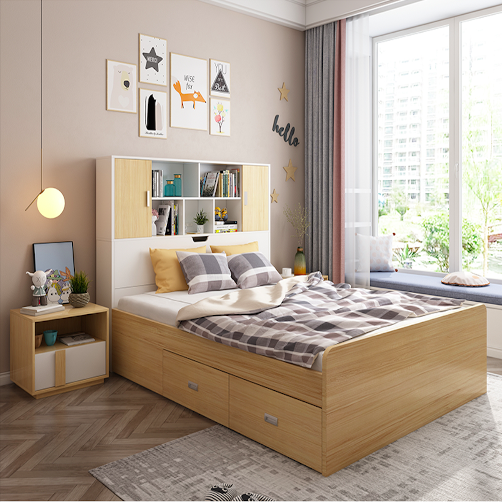 Giường ngủ cao cấp thiết kế hiện đại | GI-04