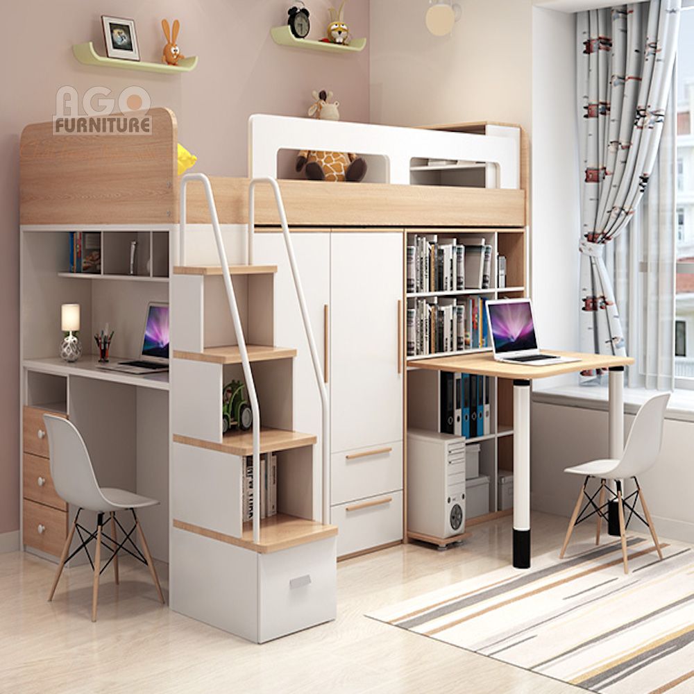 Giường ngủ Shubao đa năng 4 trong 1 cho bé | KID-GT-66