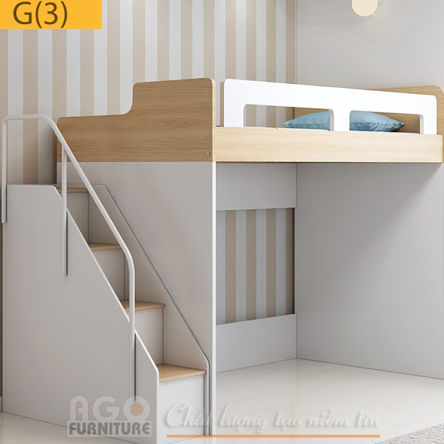 Giường tầng đa năng phong cách Hàn Quốc | AGO-KID-GT04