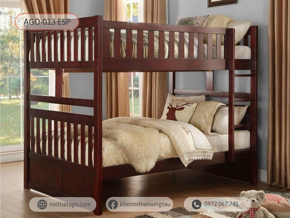 Giường tầng xuất khẩu AGO-013 (1m2/1m2)