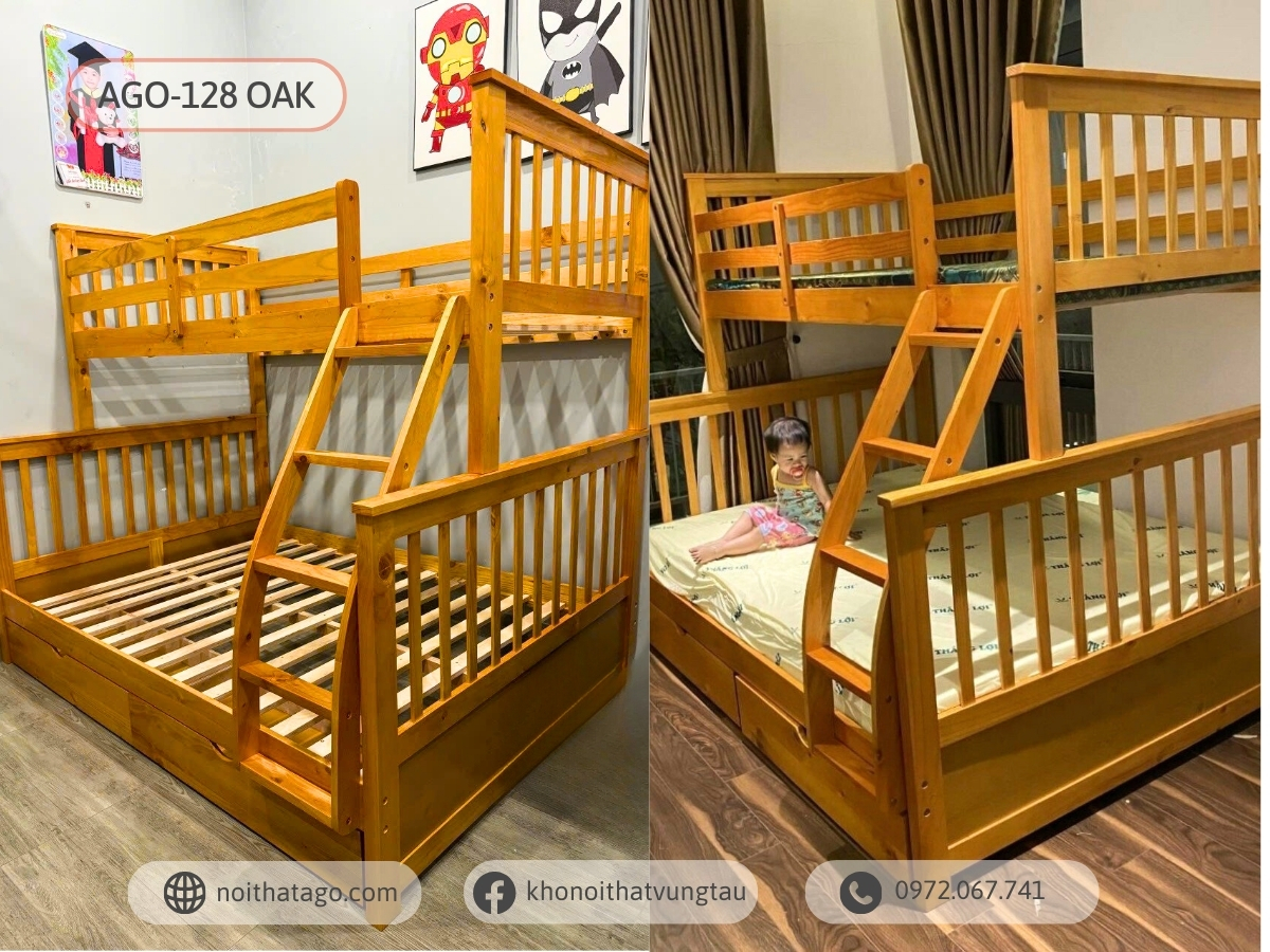Giường tầng xuất khẩu AGO-128