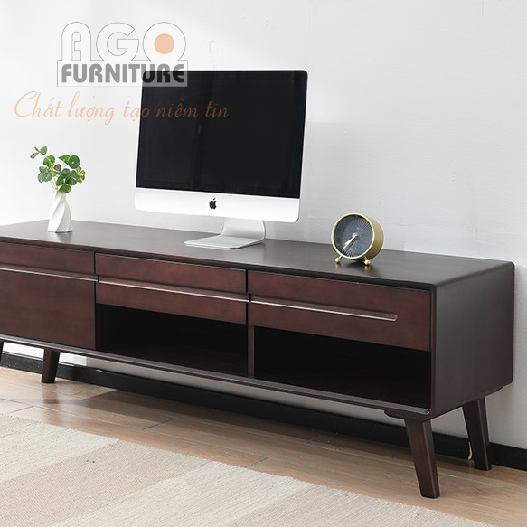 Kệ tivi có thiết kế tinh gọn, phong cách Bắc Âu | TV- 06