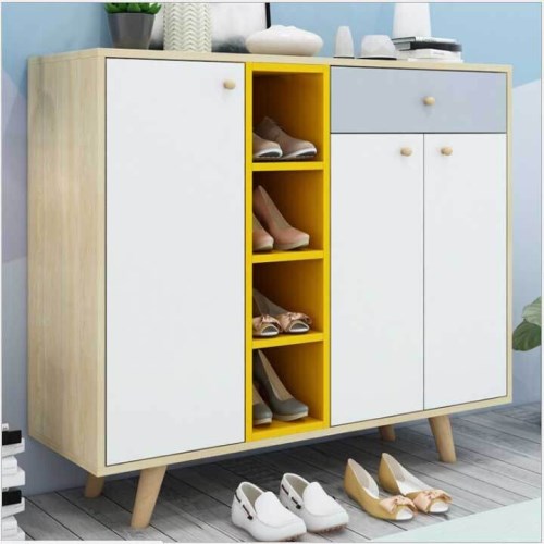 Mẫu tủ giày hiện đại đa chức năng phong cách Bắc Âu