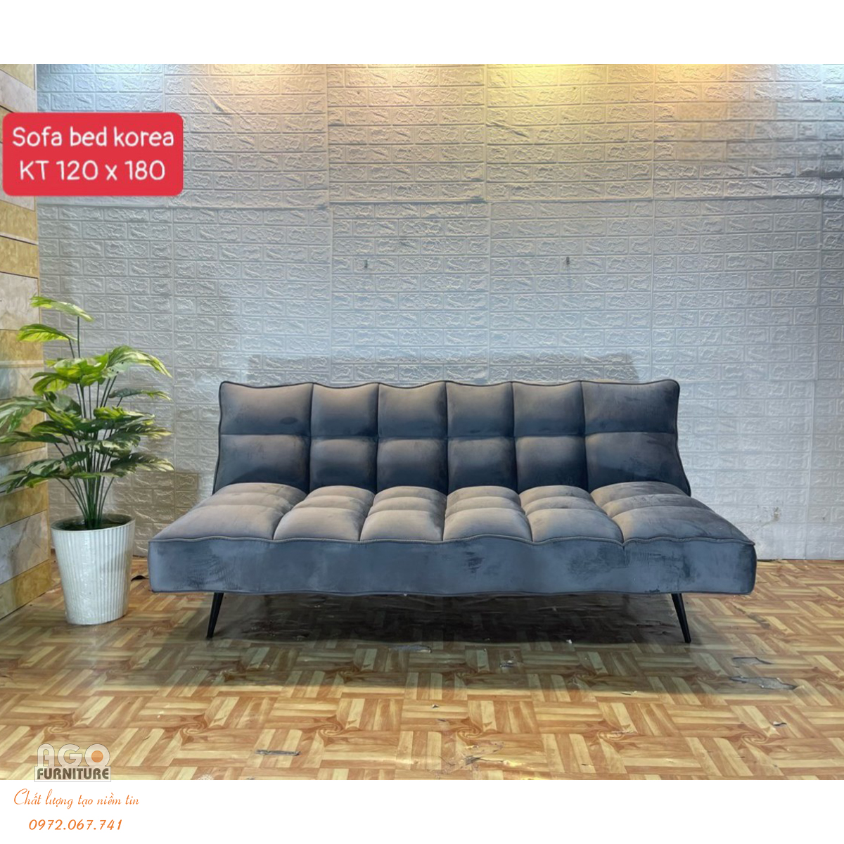 Sofa bed Korea. KT: 120*180