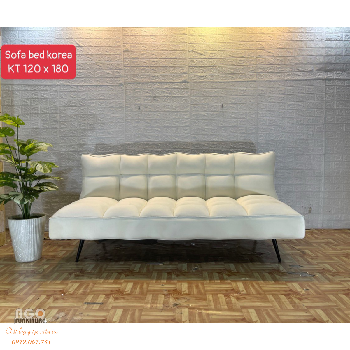 Sofa bed Korea. KT: 120*180