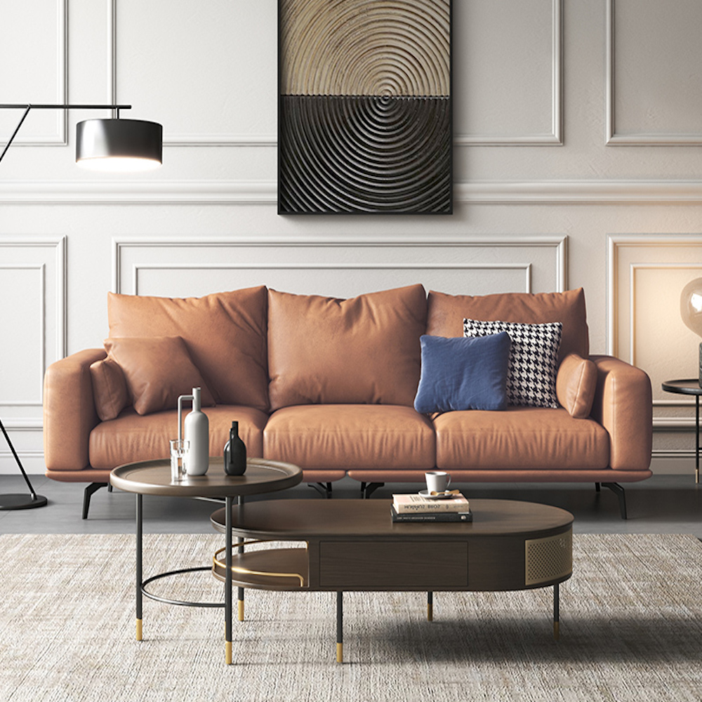 Sofa đệm cao su phong cách Bắc Ấu hiện đại | SF-02