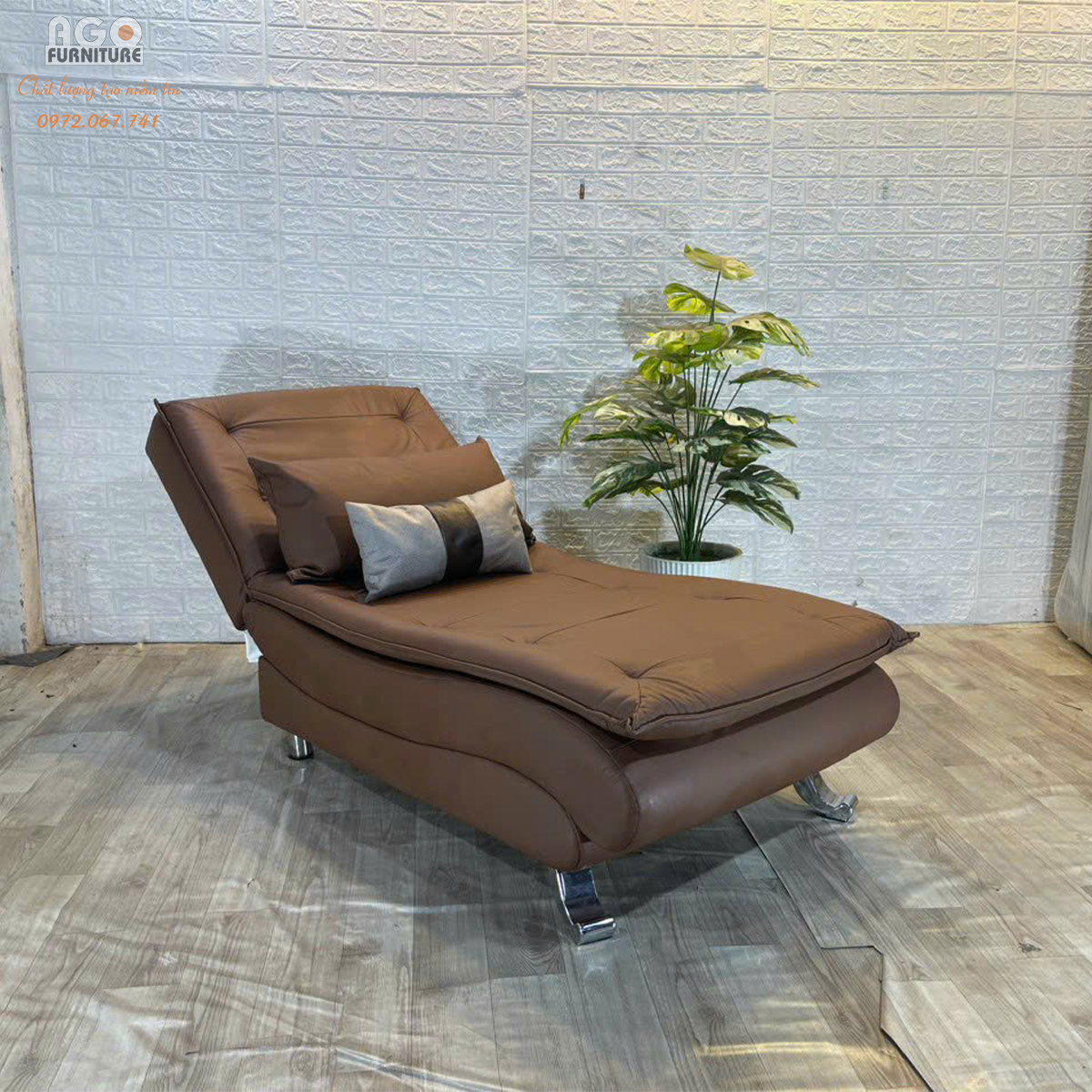 Sofa Giường Thông Minh Hiện Đại Gập Ngả 3 Chế Độ