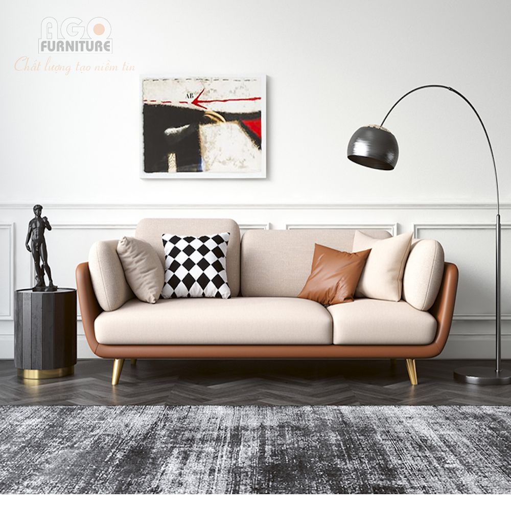 Sofa vải Bắc Âu đơn giản, hiện đại | SF - 11