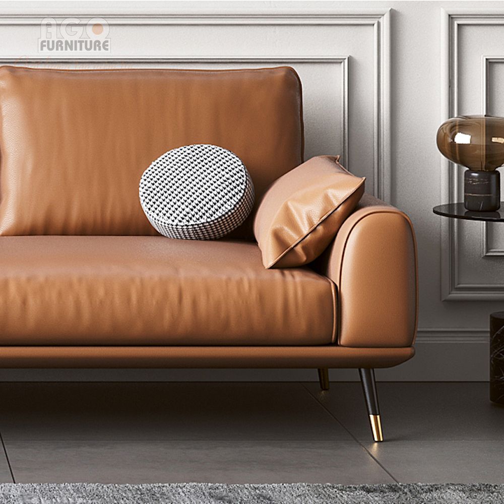 Sofa vải phòng khách căn hộ nhỏ nội thất Retro tối giản | SF - 08 