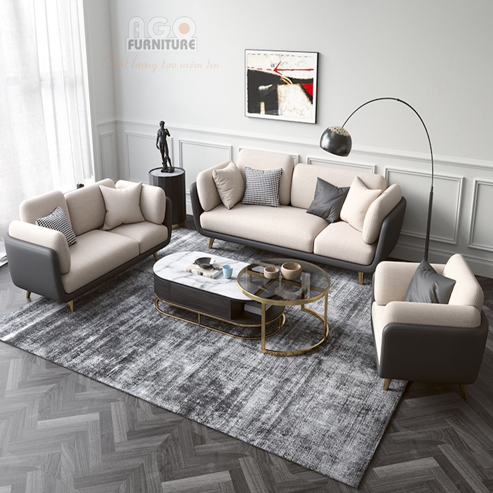 Sofa vải sang trọng phong cách Bắc Âu | SF-03