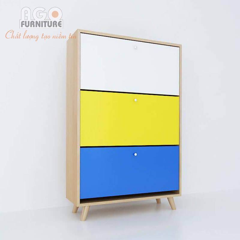 Tủ giày thông minh cánh xoay lật | MS TGTM-06A