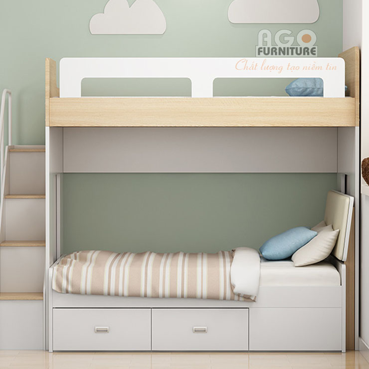 Giường tầng đơn phong cách hiện đại | KID-GT-33